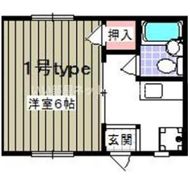 マンション池田の間取り画像