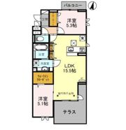 センカ Ⅱの間取り画像