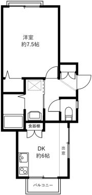 シャルマン久我山の間取り画像