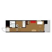 エスリード堂島の間取り画像