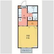カーサブランシェBの間取り画像