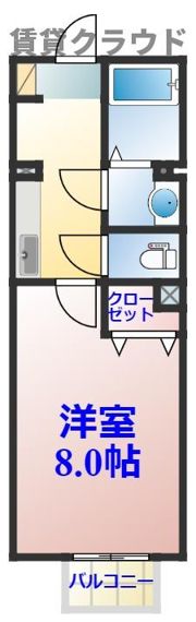 モナリエ港の間取り画像