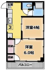 洪福寺ビルの間取り画像