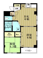 ソレイユ・川村の間取り画像