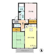 ガーラ Aの間取り画像