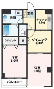 アコルデ御蔵の間取り画像