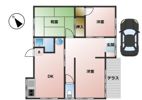 南区藤田戸建の間取り画像