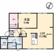 ポワブリエール岡の間取り画像