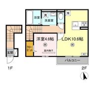 セントラル姶良の間取り画像