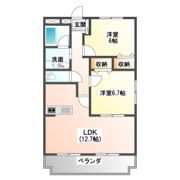 パークサイド高井の間取り画像