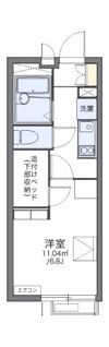 レオパレスKOEMON Ⅱの間取り画像