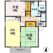 リトルバード横井 A棟の間取り画像