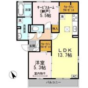 クラシック リボンの間取り画像
