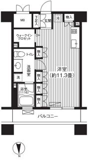 ピエス綱島の間取り画像