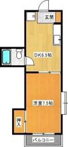 グリーンハイツオオバの間取り画像