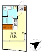 M・テラス広古新開の間取り画像