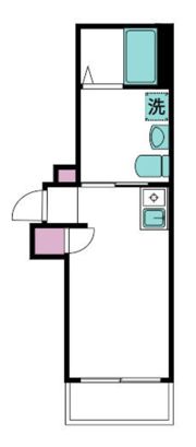 エフプレスト入谷の間取り画像