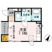 フルール谷中の間取り画像
