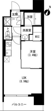 アーバネックス京橋の間取り画像