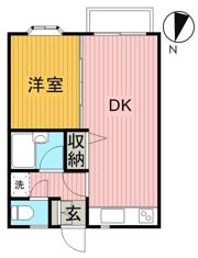 ラヴィー蒔田の間取り画像