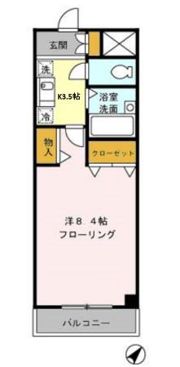 コアロード春日の間取り画像