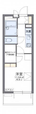 レオパレスシュピッツェの間取り画像