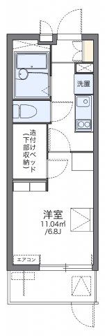レオパレスボー ビラージュの間取り画像