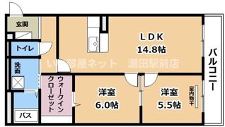 ハートフルマンション神出の間取り画像