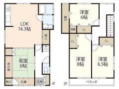 高須貸家の間取り画像