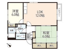 ディアス藤井の間取り画像
