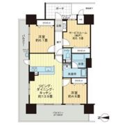 アルファステイツ西川緑道公園の間取り画像