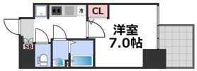 プレサンス心斎橋レヨンの間取り画像