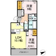テラバスタ新南部の間取り画像