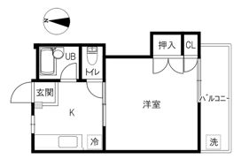 ガーデンハイムタナベの間取り画像
