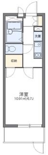 レオパレスシルフィードの間取り画像