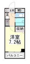 ワコーレ六甲アーベインの間取り画像