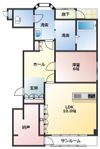 旭ビルの間取り画像