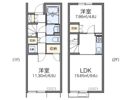 レオネクスト八代福正Ⅱの間取り画像