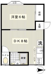 上4フレンドの間取り画像