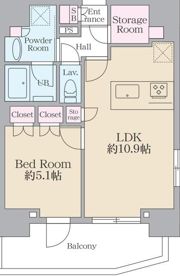 ReveCitySendagayaの間取り画像
