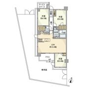 ルフォン横浜根岸の間取り画像