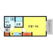 SERENiTE新大阪の間取り画像