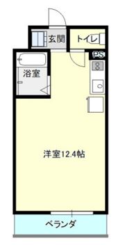 ヴィラ湯川の間取り画像