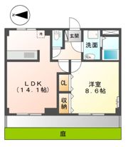サンヒルズの間取り画像