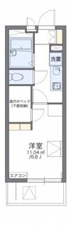 レオパレスアウトゥーノの間取り画像