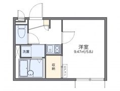 レオパレスバンブー雅の間取り画像