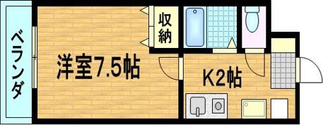 アムフルース2 （ツバイ）の間取り画像