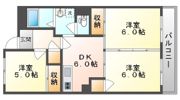 西之町マンションの間取り画像