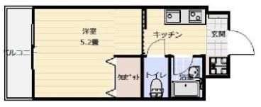 ラヴェールミナミの間取り画像