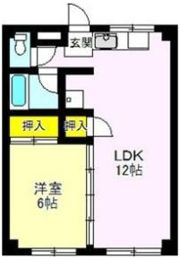 ラビットハウス高崎の間取り画像